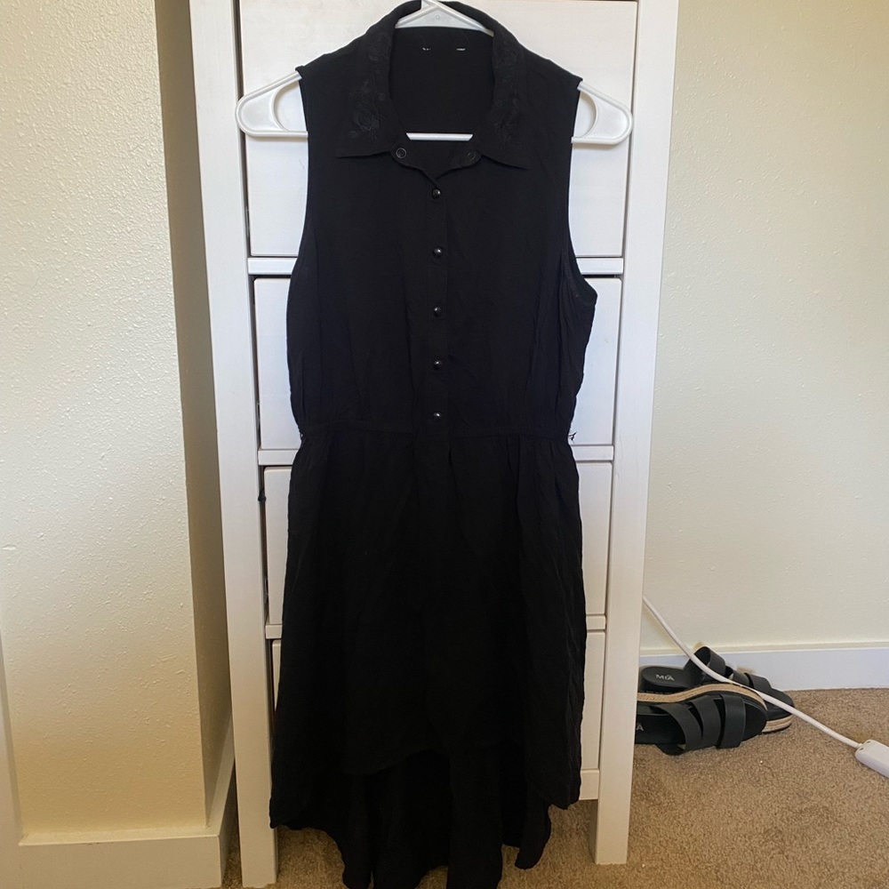 Black Hi-Low Forever 21 Dress